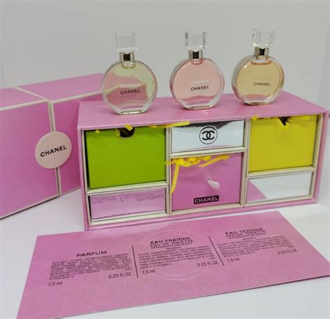 chanel mini perfume price|chanel mini perfume set price.